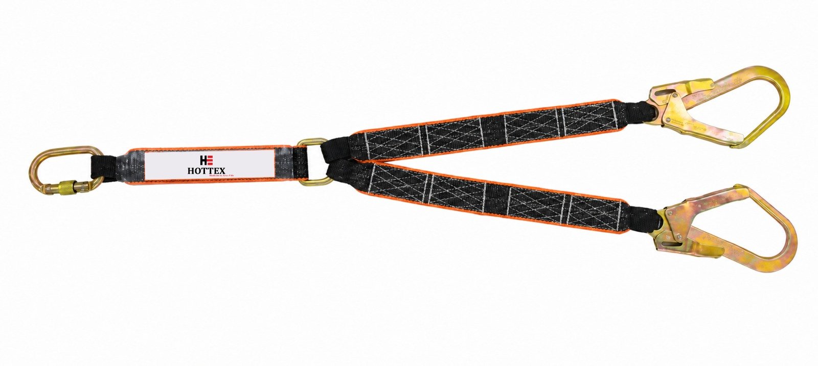 Forked Lanyards With Energy Absorber